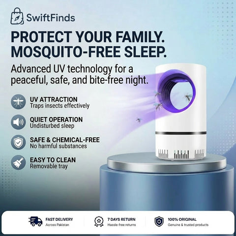 Uv Lamp Mosquito Killer Lamp (Free Delivery + Cash On Delivery)