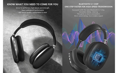 Speed-X Technologies P9 Bluetooth Headset (Free Delivery + Cash On Delivery)