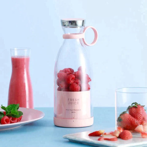 PORTABLE BLENDER JUICER BOTTLE (Free Delivery + Cash On Delivery)